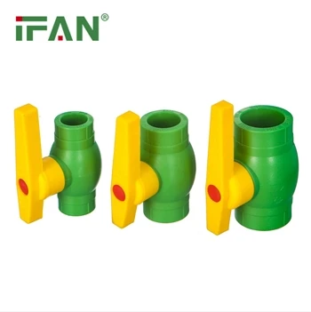 The usage of the PPR gate valve, globe valve and ball valve