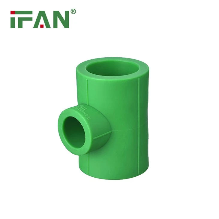 IFAN Green Pi plastik Diminye Tee PPR Fitting