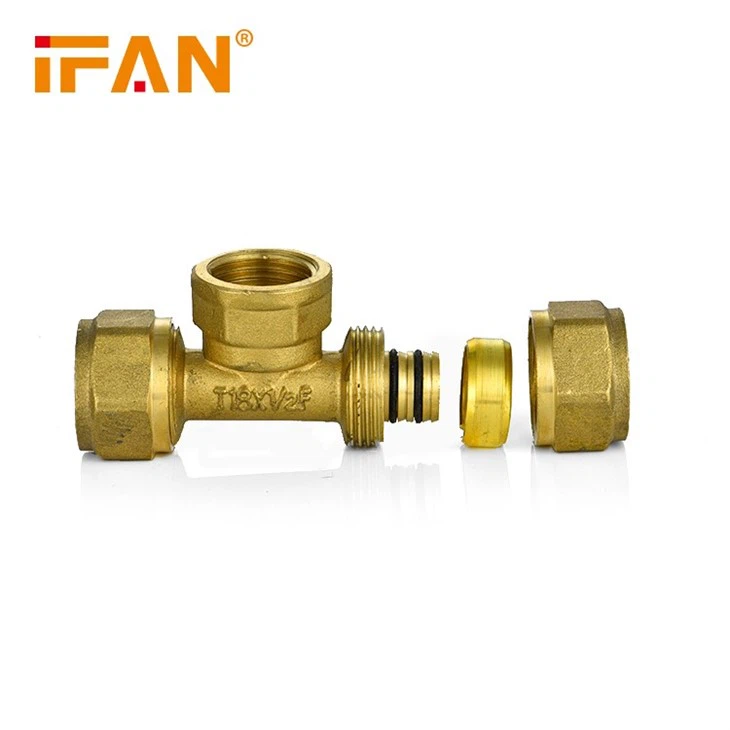 IFAN PEX Thread Male Tee Compression Fitting