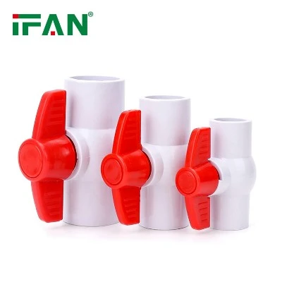 Butterfly Handle UPVC Ball Valve Butterfly Handle UPVC Ball Valve